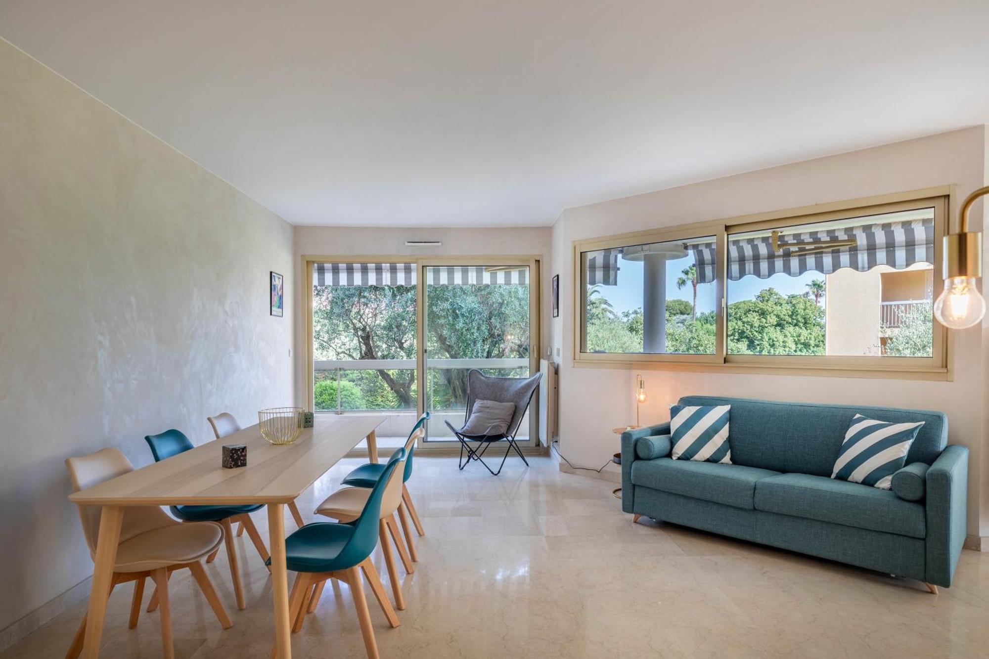 Tanit Piscine, 6 Couchages, Parking Lägenhet Antibes Exteriör bild